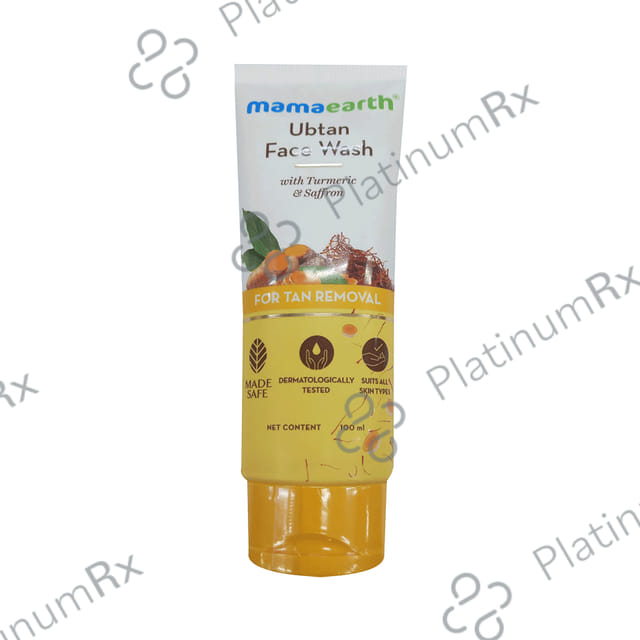 Mama Earth Ubtan Skin Brightening Range - Face Scrub, Face Wash & Moisturizer