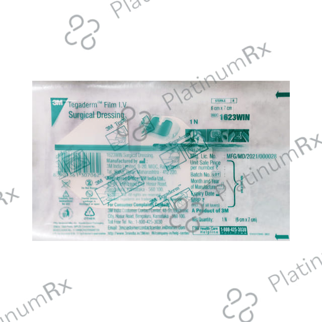 3M Tegaderm 1623 W 1 Film (6cm x 7cm)