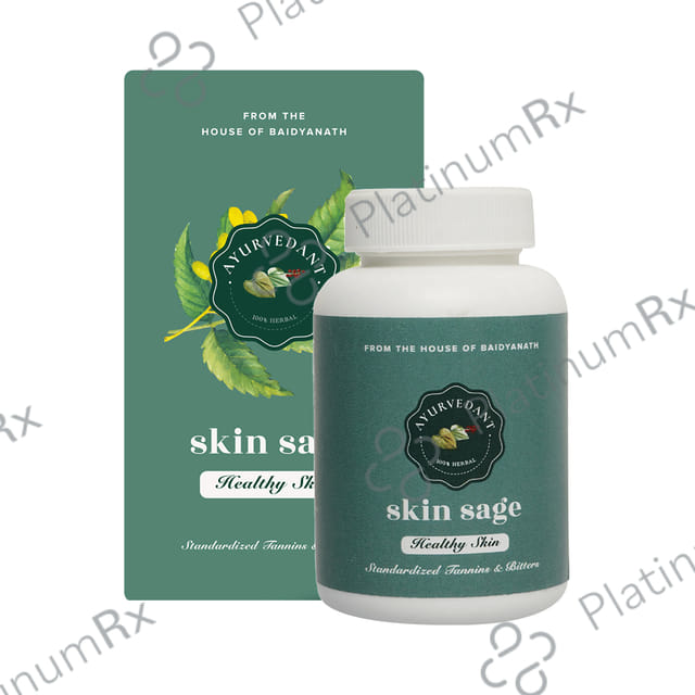 Baidyanath (Jhansi) Ayurvedant Skin Sage Capsule
