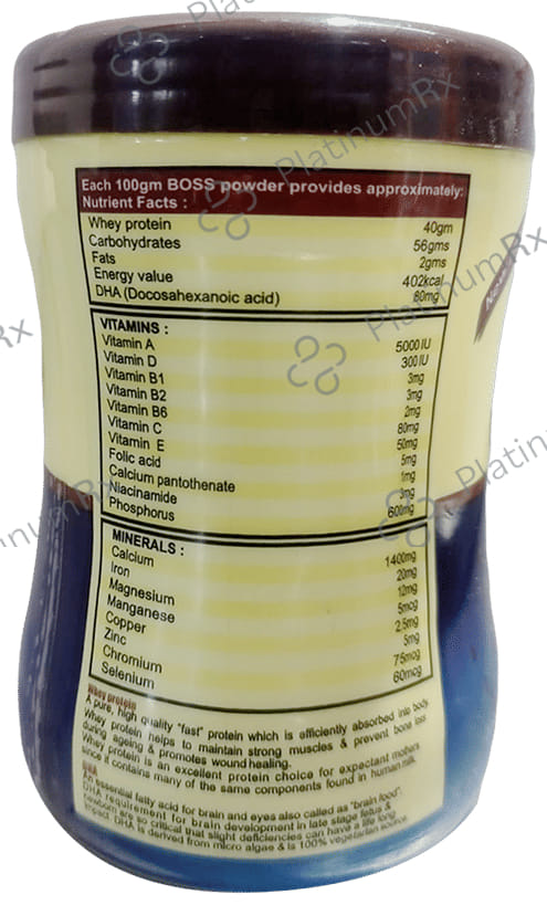 Boss Whey Protein with DHA Powder 200gm