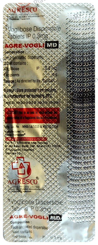 Agre Vogli MD 0.3mg Tablet DT 10s