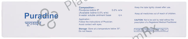Puradine 5% Ointment 15gm