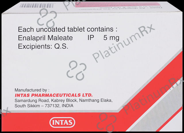 Enapril 5mg Tablet 15s
