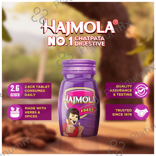 Dabur Hajmola Imli Flavour Tablet 120s