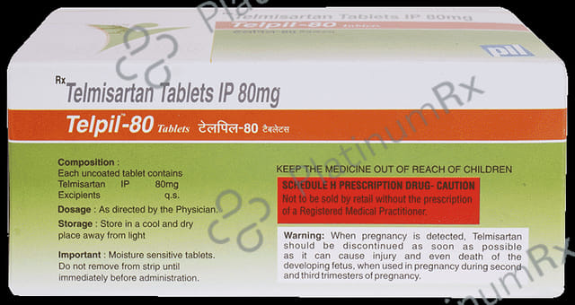 Telpil 80mg Tablet 10s