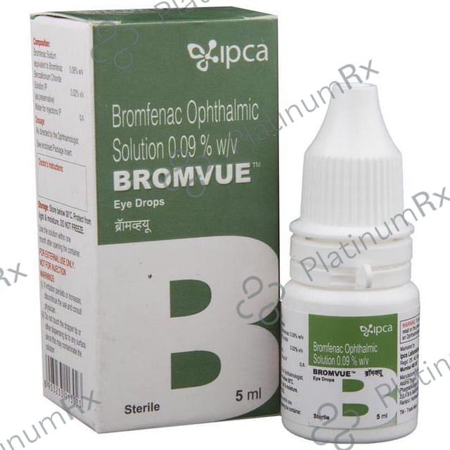 Bromvue 0.09% Eye Drops 5ml