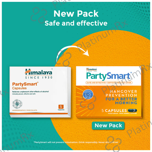 Himalaya Wellness PartySmart Capsule 5s