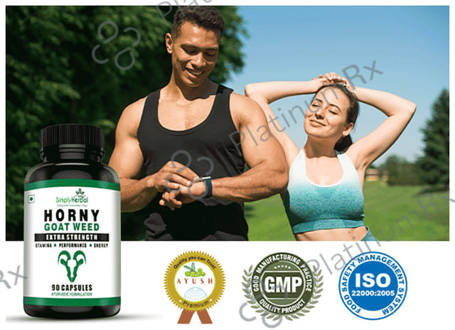 Simply Herbal Horny Goat Weed Extract Capsule