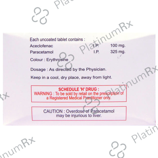 Pgi 100mg/325mg Tablet