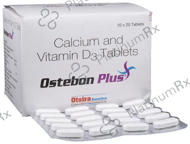 Ostebon Plus 500mg/500IU Tablet 20s