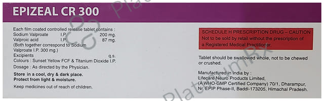 Epizeal 200mg/87mg Tablet CR