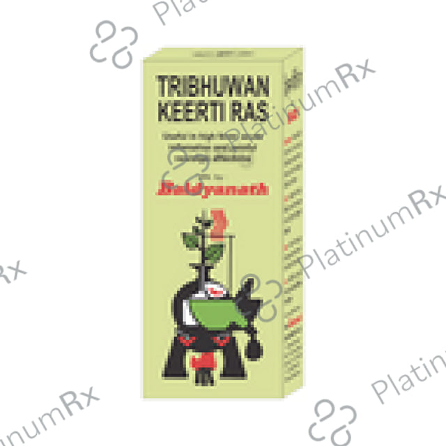 Baidyanath (Noida) Tribhuwan Keerti Ras Tablet
