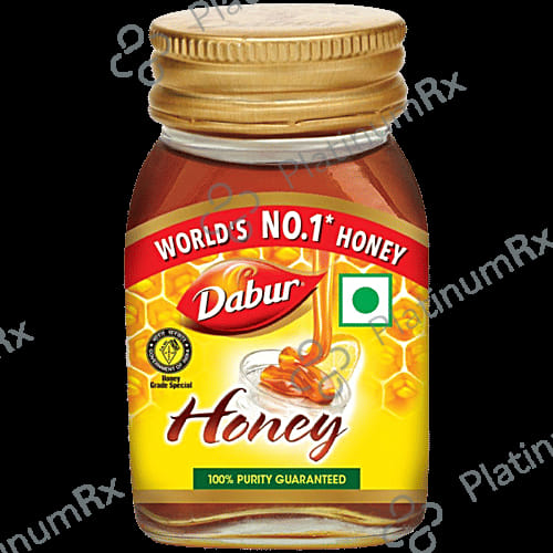 Dabur Honey 100% Pure Honey Brand With No Sugar Adulteration 100gm
