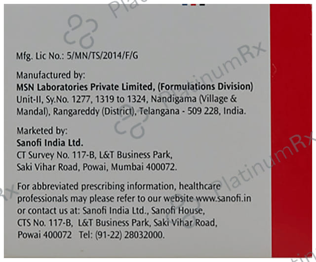 Sanoxaban 5mg Tablet 10s