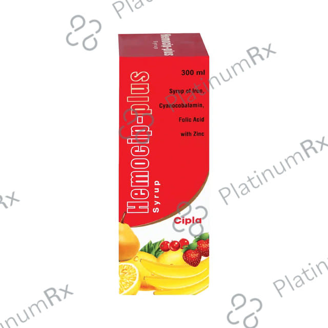 Hemocip Plus Syrup 300 Syrup