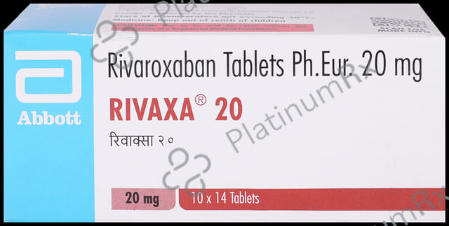 Rivaxa 20mg Tablet 14s