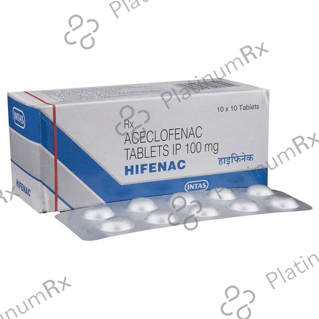 Hifenac 100mg Tablet 10s