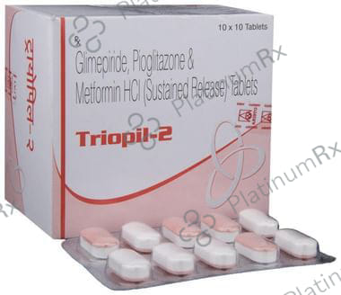 Triopil 2/500/15mg Tablet SR 10s