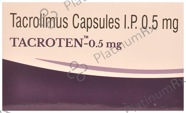 Tacroten 0.5mg Capsule