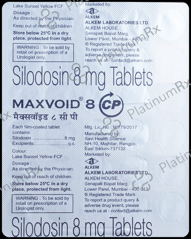 Maxvoid 8 CP Tablet