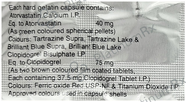 Deplatt AV 40/75mg Capsule 10s