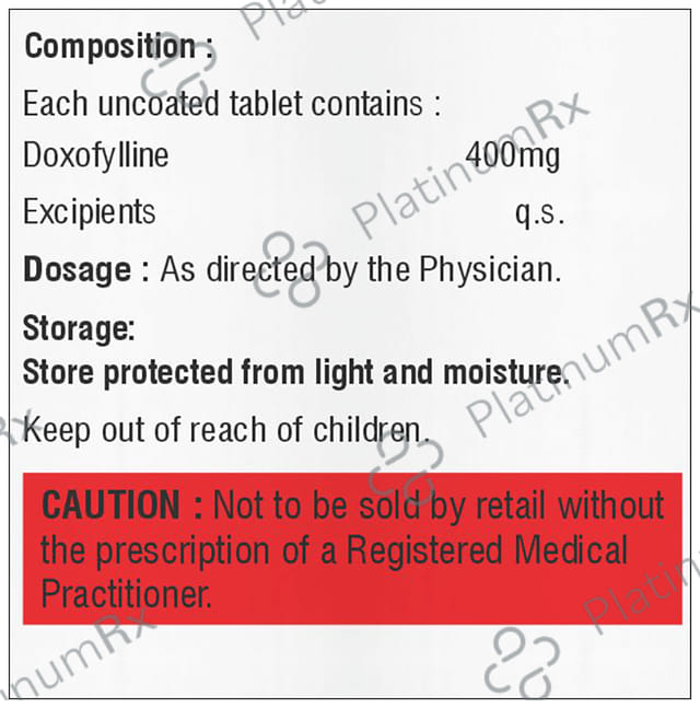 Doxoflip 400mg Tablet