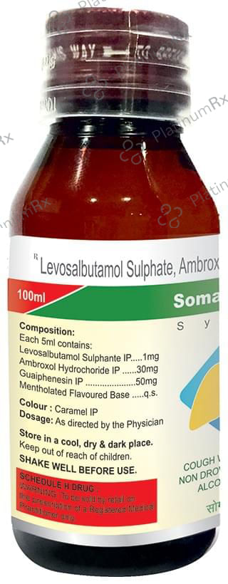 Somavent LS Syrup Alcohol Free