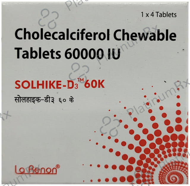 Solhike D3 60K Tablet 4s
