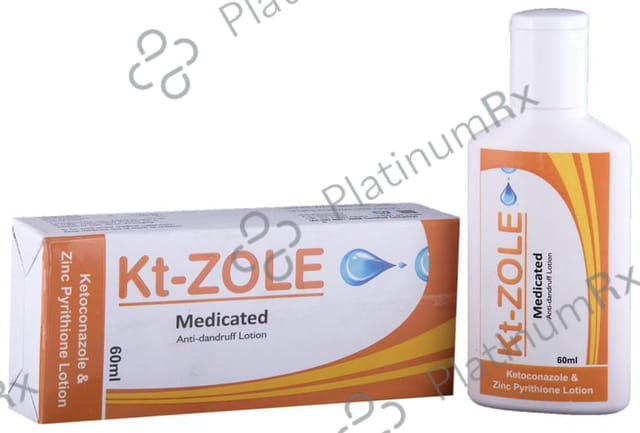 KT-Zole Medicated Anti Dandruff Lotion