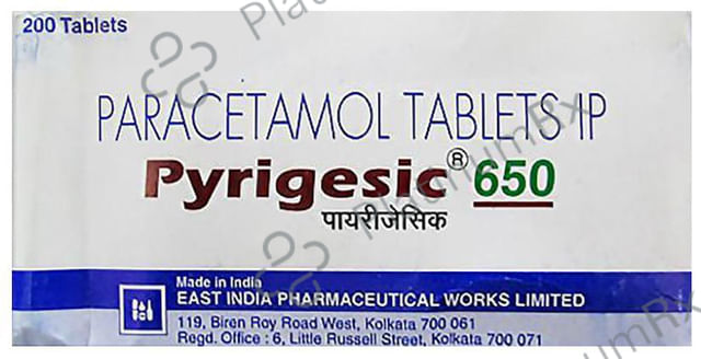 Pyrigesic 650mg Tablet 10s
