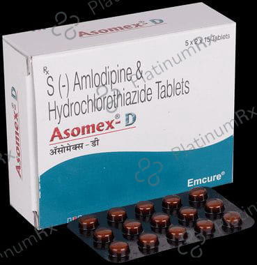 Asomex D 2.5/12.5mg Tablet 15s