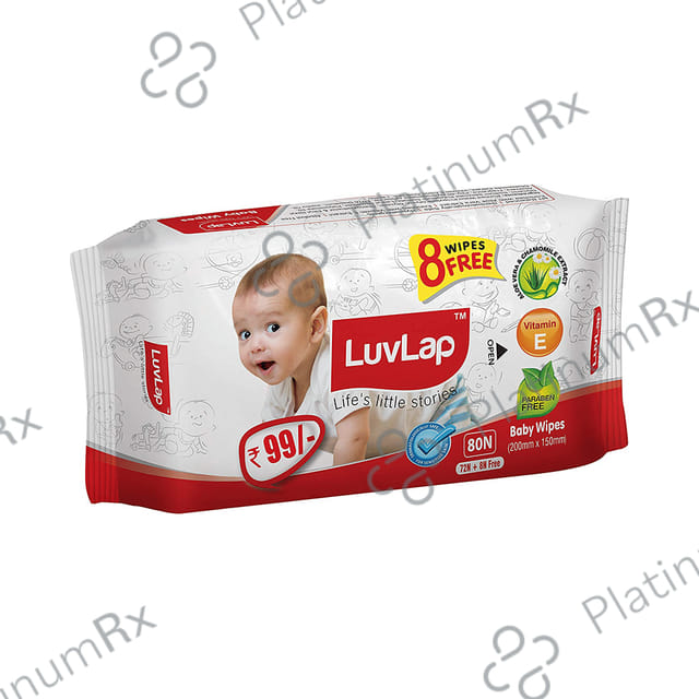 LuvLap Baby Wipes 80 wipes