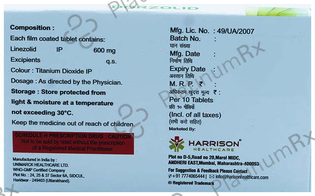 Dorzolid Tablet