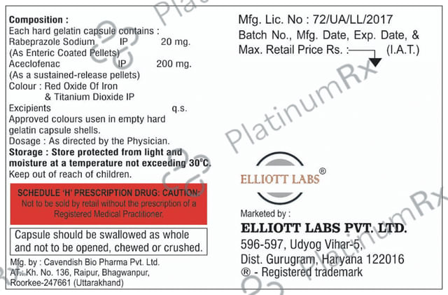 Zolnac Capsule SR 10s