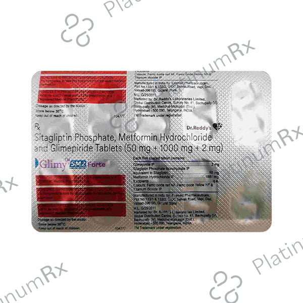 Glimy SM 2 Forte Tablet 10s