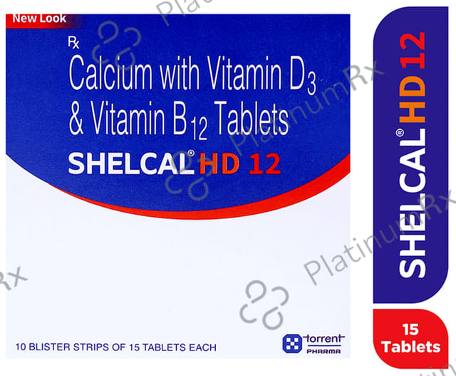 Shelcal HD 12 Tablet 15s