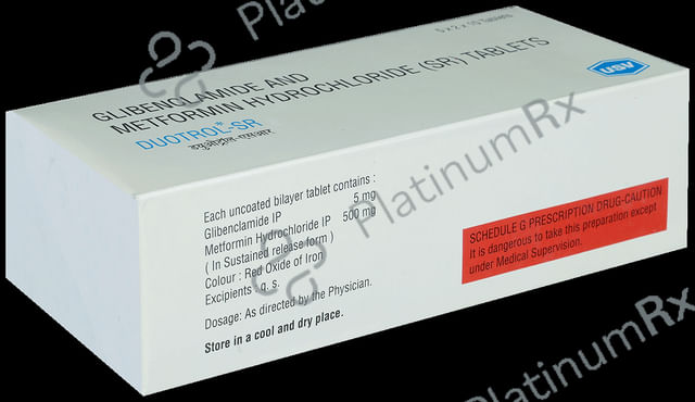 Duotrol SR 5/500mg Tablet 10s