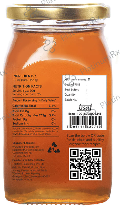 Truefarm Organic Wild Honey