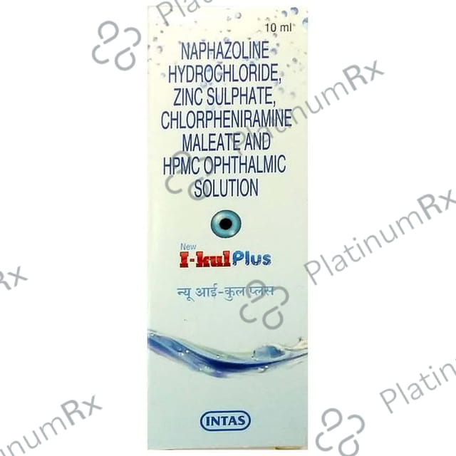 New I-Kul Plus Ophthalmic Solution 10 Ophthalmic Solution