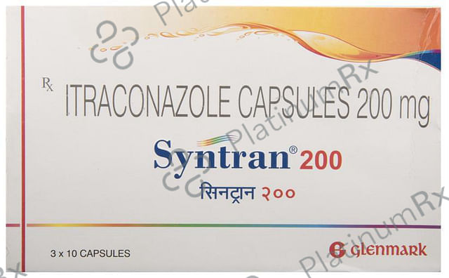 Syntran 200mg Capsule 10s