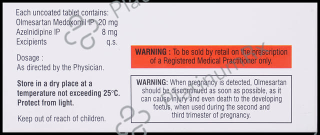 Olmesar Plus 20 Tablet