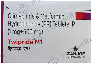 Twipride M 1 Tablet PR