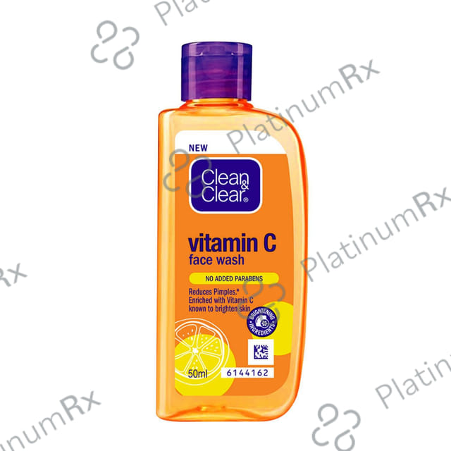 Clean & Clear Vitamin C Face Wash 50ml