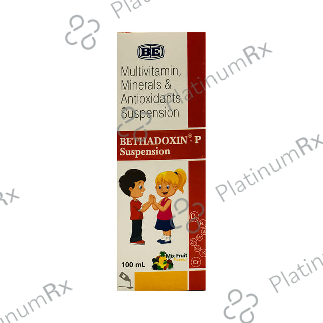 Bethadoxin P Mixed Fruit Flavour Syrup 100ml