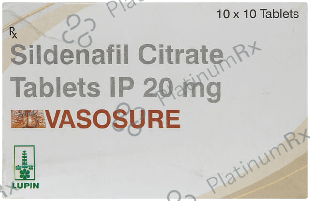Vasosure 20mg Tablet 10s