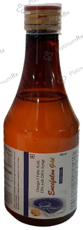 Encefalon Gold Syrup Mango Sugar Free