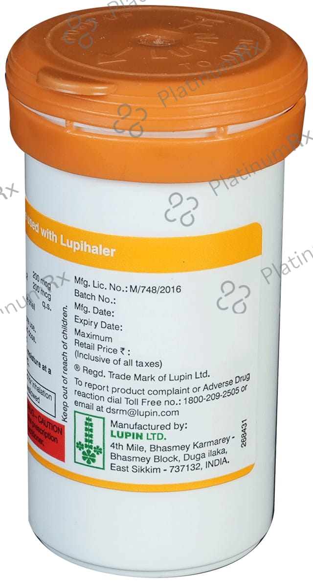 Salbair B Forte 200/200mcg Transcaps 30s