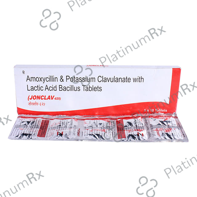 Jonclav 625mg Tablet 10s