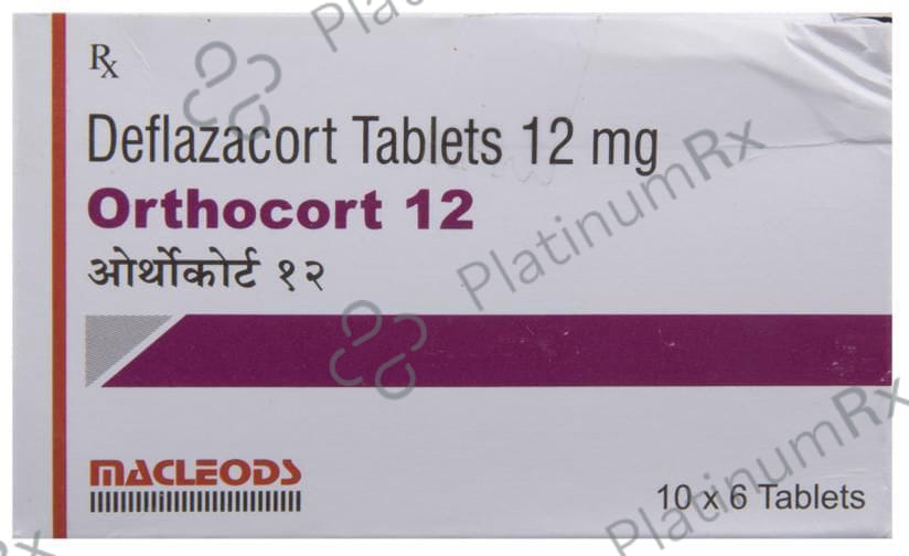Orthocort 12mg Tablet 10s