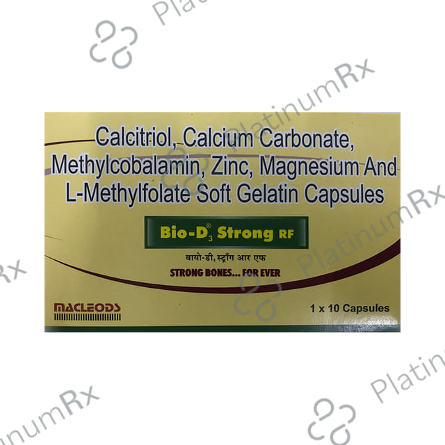 Bio D3 Strong RF Soft Gelatin Capsule 10s